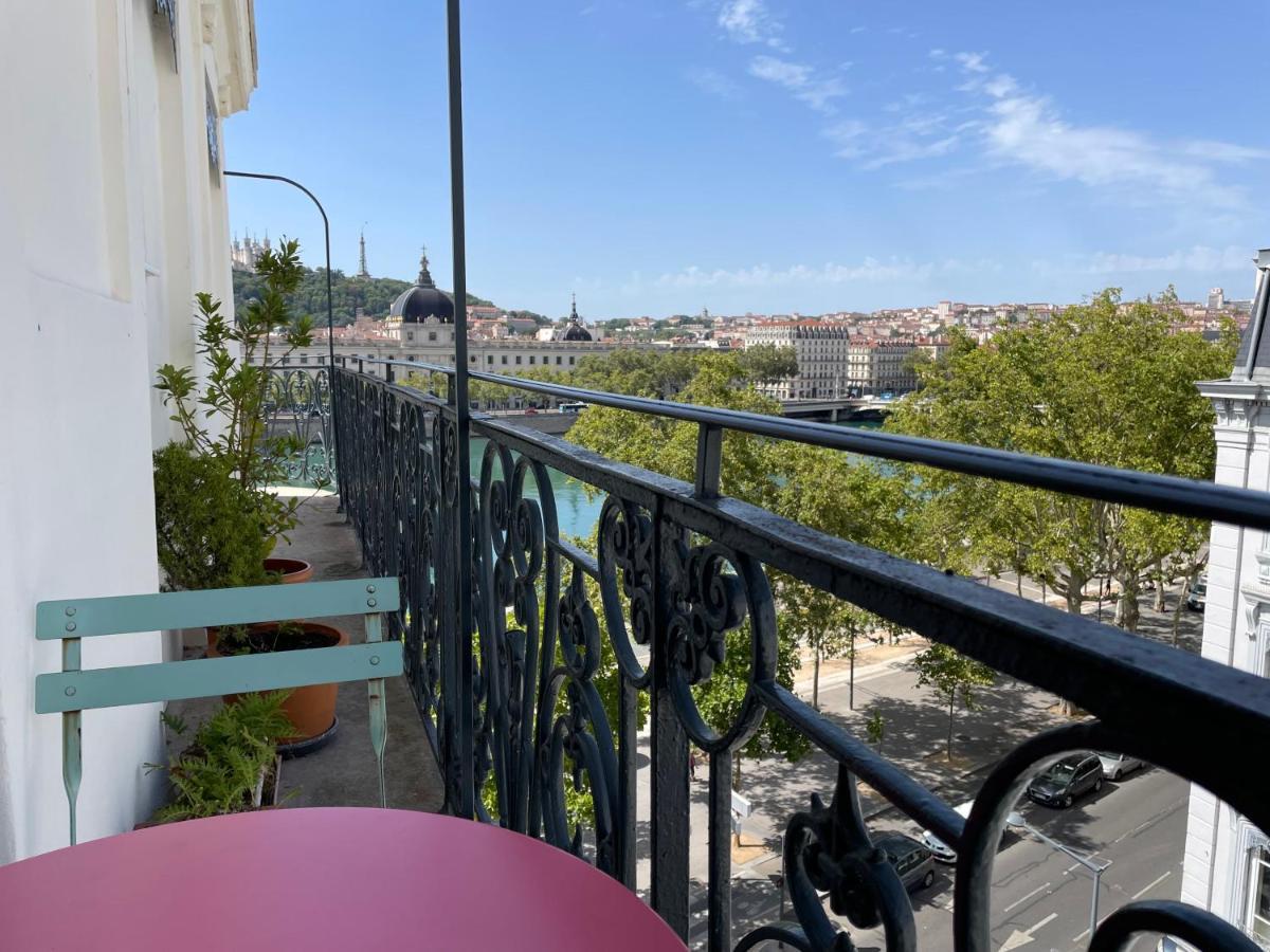 Vue Sur Rhone Daire Lyon Dış mekan fotoğraf